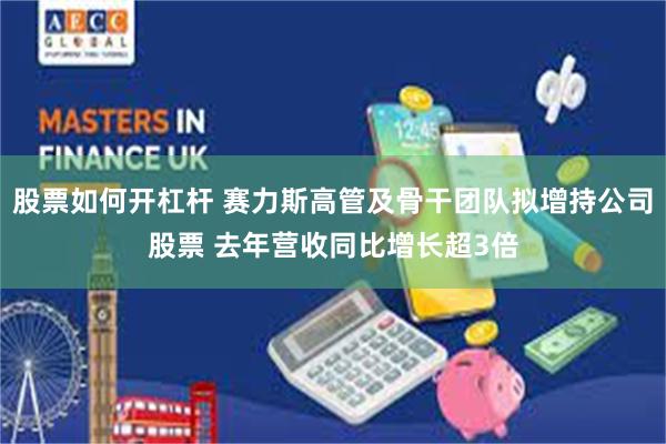 股票如何开杠杆 赛力斯高管及骨干团队拟增持公司股票 去年营收同比增长超3倍