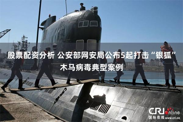 股票配资分析 公安部网安局公布5起打击“银狐”木马病毒典型案例