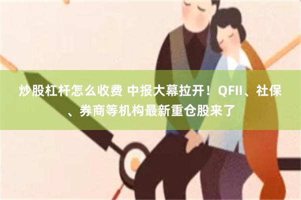 炒股杠杆怎么收费 中报大幕拉开！QFII、社保、券商等机构最新重仓股来了